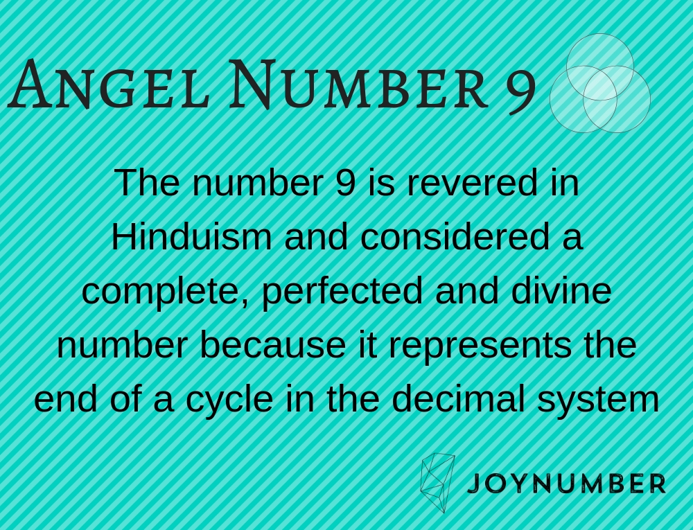 Angel number 9 meaning