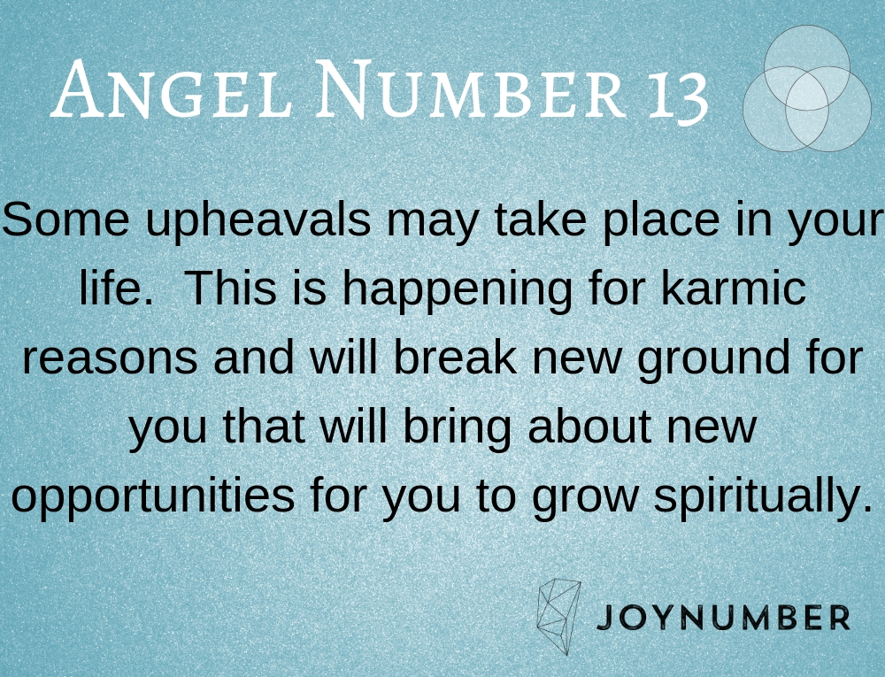 Angel number 13 doreen virtue