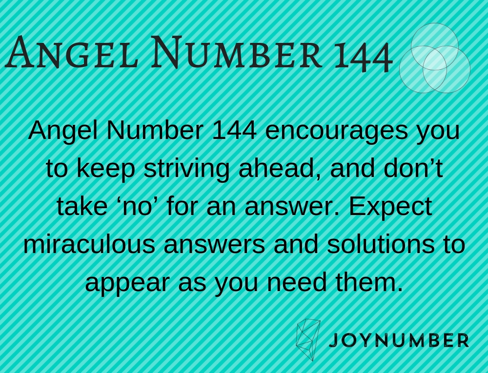 144 angel number doreen virtue