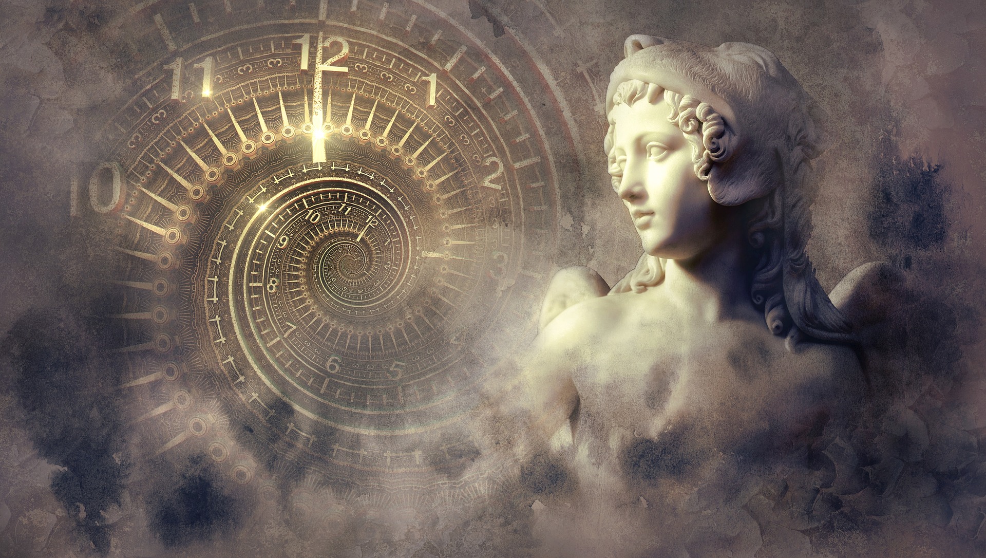 An Angel With A Time Clock