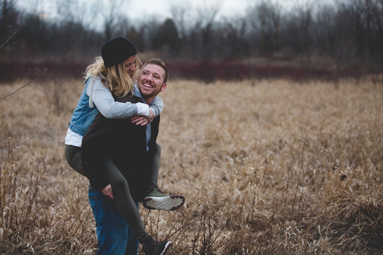 A Man Carrying His Partner